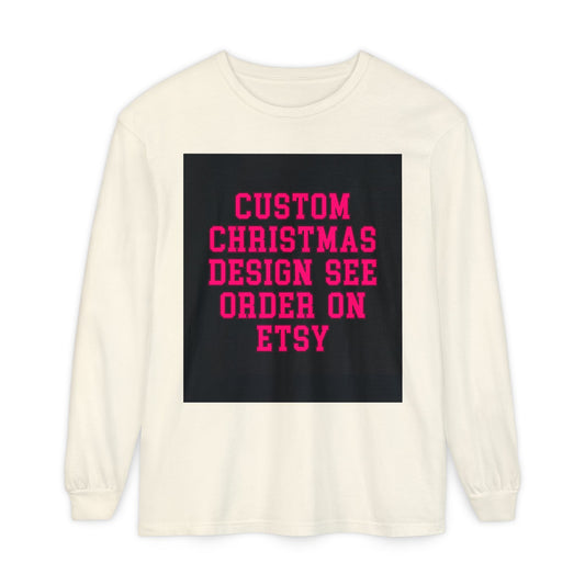 Custom Family Christmas Comfort Colors