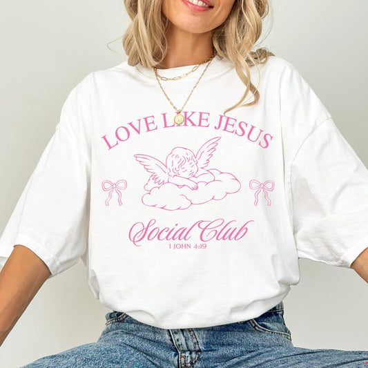 Love Like Jesus Shirt, Love Like Jesus, Christian Shirts, Christian Valentine Shirt, Christian Valentines Shirt, Custom Christian Shirt