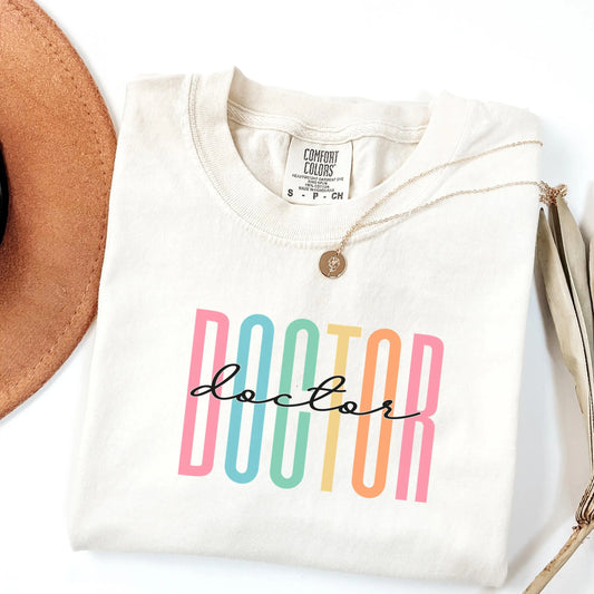 Doctor Shirt, Female Doctor Gifts, MD Shirt, Female Physician, Future Doctor, Gift for Her, Med School Student, Women in Medicine Shirt