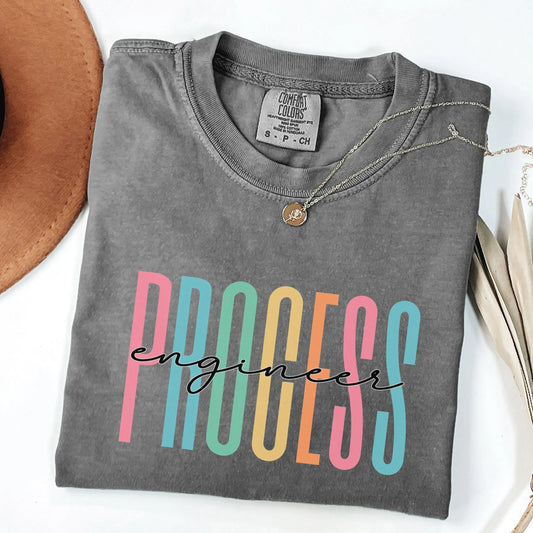 Process Engineer Shirt, Engineer Shirt, Science Comfort Colors, Cute Engineering t-shirt, Mechanical Engineer tee, Electrical Engineer, STEM