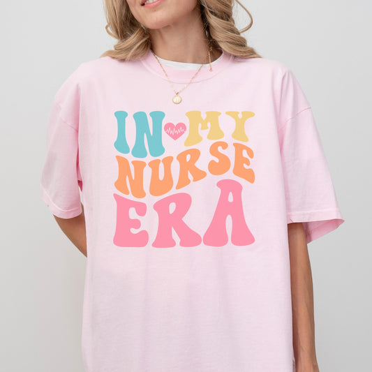 Nurse Shirt, Nurse Gift, Nurse Appreciation, Comfort Colors Registered Nurse Shirt, Nursing School Tee, Nurse Era, Retro Nurse T-shirt