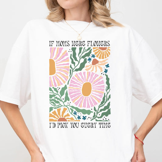 Floral Mom Shirt From Child, Mama Shirt, Mom Birthday Gift, Comfort Colors, Mothers Day Shirt, Gift For Mom, Mothers Day Gift
