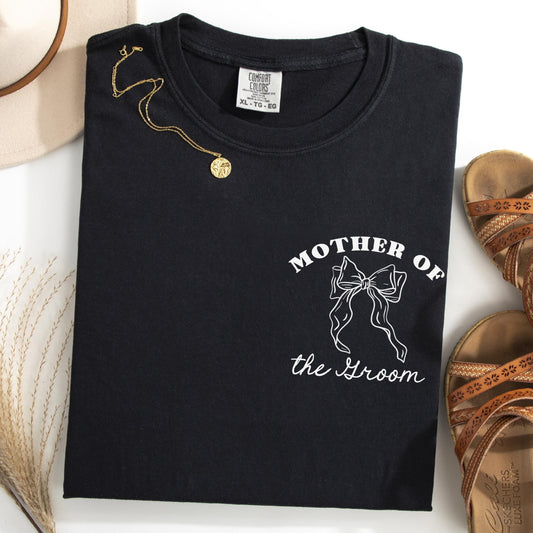 Mother Of The Bride And Groom Shirt, Comfort Colors Mother Of The Groom Shirt, Mom Of Bride Shirt, Wedding Shirt, MOB MOG Wedding Gift