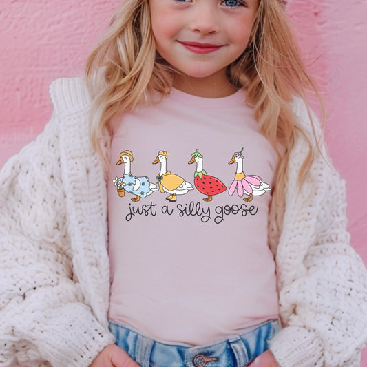 Mama and Mini Goose Shirt, Mommy Me Easter Shirt, Silly Goose Shirt, Spring Kids Shirt, Comfort Colors Shirt, Matching Easter Shirts