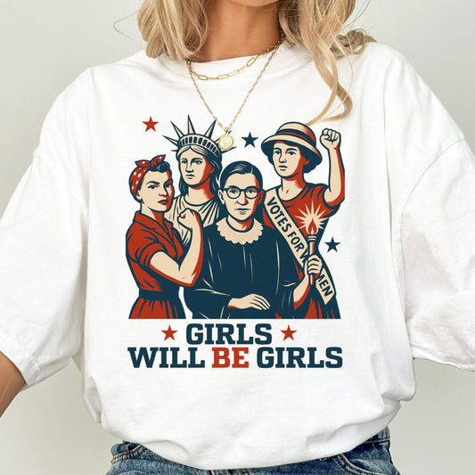 Comfort Colors 4th of July Shirt, USA Shirt, Fourth of July Shirt, Patriotic Feminist Shirt, RBG Shirt, Equal Rights Shirt, FDT Resist Shirt