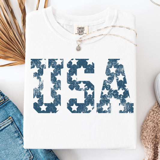Comfort Colors 4th of July Shirt, USA Shirt, 4th of July Tee, Stars and Stripes Shirt, American Shirt, USA Tee, USA Shirt, Merica Shirt
