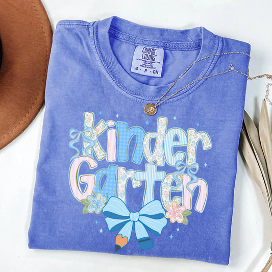 Comfort Colors Teacher Shirt, Kindergarten Teacher Shirt, Kindergarten Shirt, Back to School Shirt, Custom Teacher Appreciation Tee