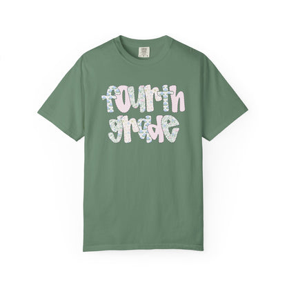 Comfort Colors Teacher Shirt, Kindergarten Teacher Shirt, Fourth Grade Teacher Shirt, 4th Grade Teacher Tee, Back to School Shirt