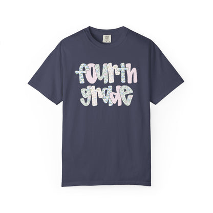 Comfort Colors Teacher Shirt, Kindergarten Teacher Shirt, Fourth Grade Teacher Shirt, 4th Grade Teacher Tee, Back to School Shirt