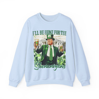 St Patricks Day Sweatshirt, Irish Shamrock Sweatshirt, Saint Patricks Day Trump Sweatshirt, Donald Trump St Patricks Sweater, Daddys Home
