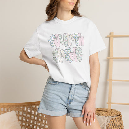 Comfort Colors Teacher Shirt, Kindergarten Teacher Shirt, Fourth Grade Teacher Shirt, 4th Grade Teacher Tee, Back to School Shirt