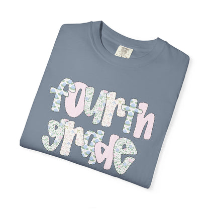 Comfort Colors Teacher Shirt, Kindergarten Teacher Shirt, Fourth Grade Teacher Shirt, 4th Grade Teacher Tee, Back to School Shirt