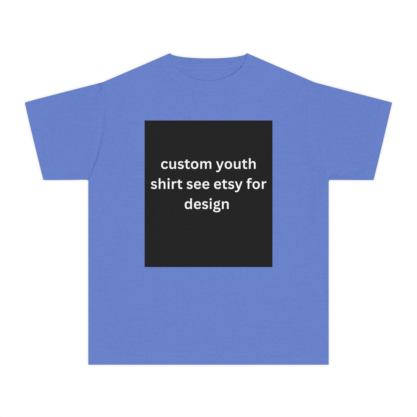 Custom Youth Comfort Colors Shirt