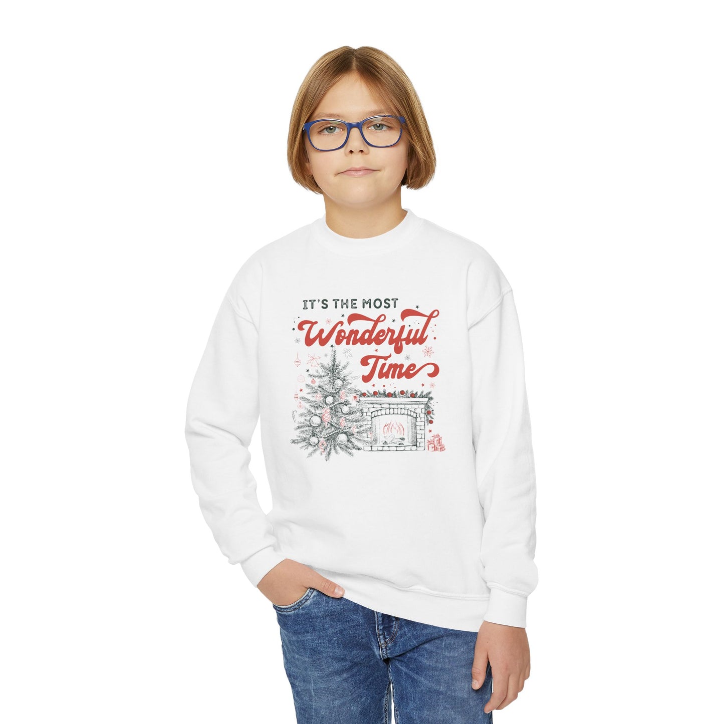 Custom Youth Pink Christmas Sweatshirt Tis The Season Xmas Sweater Cute Girly Holiday Womens Pullover Candy Cane Tee Winter Crewneck