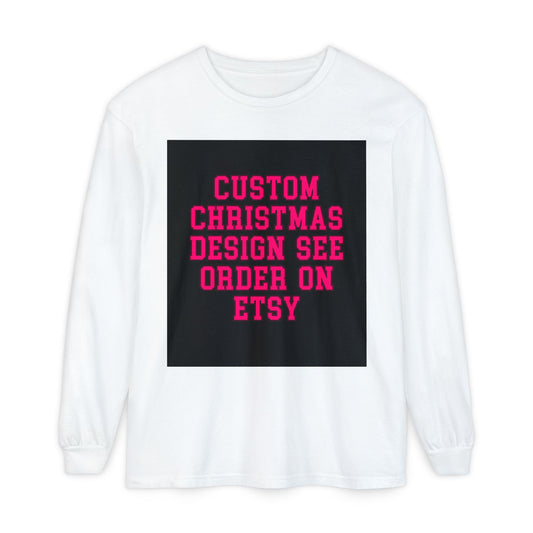 Custom Family Christmas Comfort Colors