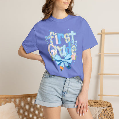 Comfort Colors Teacher Shirt, First Grade Teacher Shirt, 1st Grade Teacher Shirt, 1st Grade Teacher Tee, Back to School Shirt, Teacher Tee