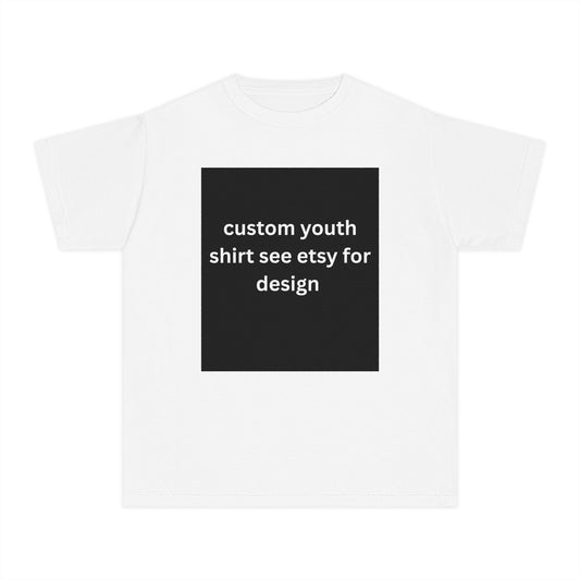 Custom Youth Comfort Colors Shirt