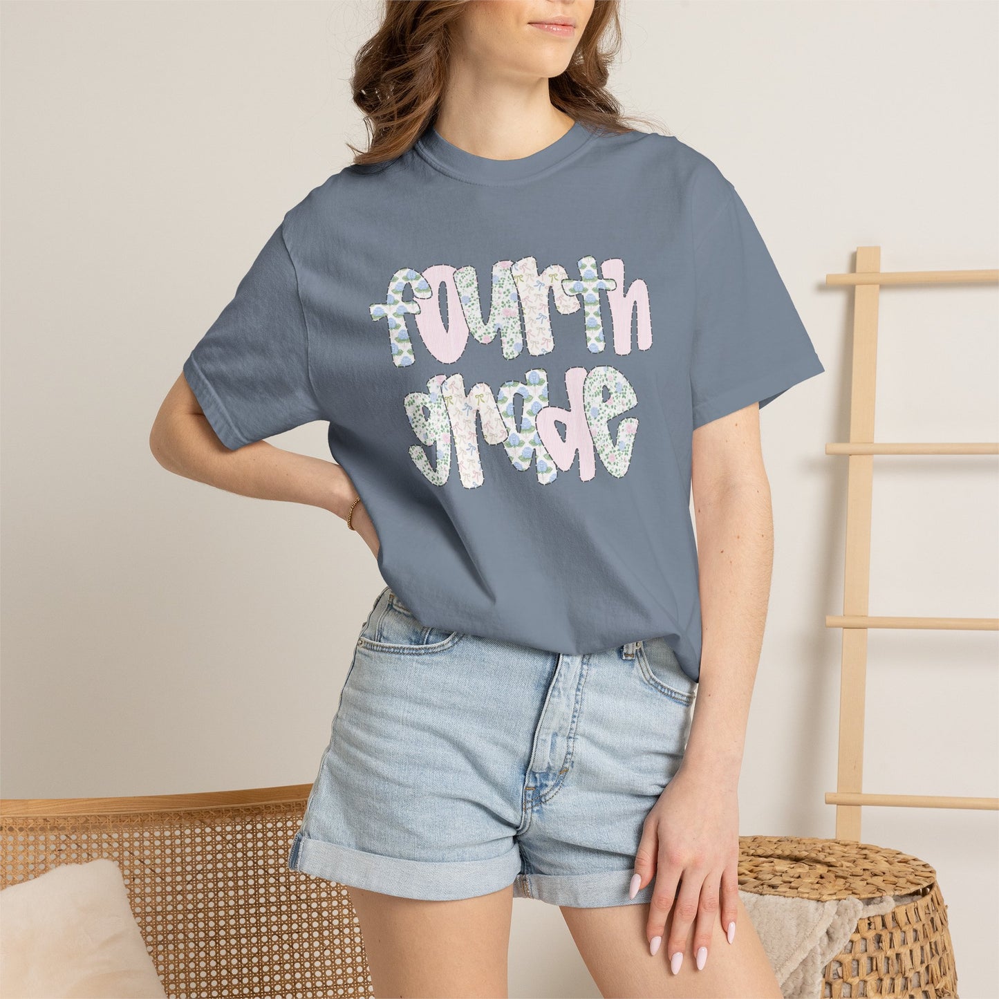 Comfort Colors Teacher Shirt, Kindergarten Teacher Shirt, Fourth Grade Teacher Shirt, 4th Grade Teacher Tee, Back to School Shirt