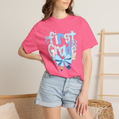 Comfort Colors Teacher Shirt, First Grade Teacher Shirt, 1st Grade Teacher Shirt, 1st Grade Teacher Tee, Back to School Shirt, Teacher Tee