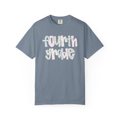 Comfort Colors Teacher Shirt, Kindergarten Teacher Shirt, Fourth Grade Teacher Shirt, 4th Grade Teacher Tee, Back to School Shirt