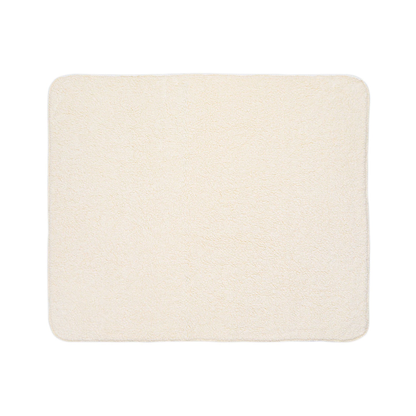 Baby Milestone Watercolor Teddy Fleece Sherpa Blanket