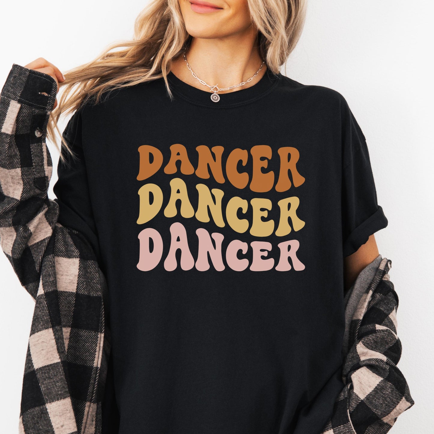 Dancer Comfort Colors Retro Shirt, Wavy Text Shirt, Dance Wavy Text Shirt, Dancer Shirt, Gift For Dancer, In My Era Shirt, Dance Teacher