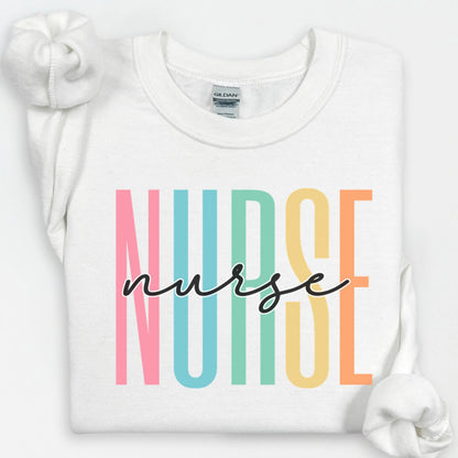 Nurse Sweatshirt, Nurse Sweatshirt, Nurse Graduation, Nurse Birthday Gift, Nurse Shirt, New Nurse Gift, RN LPN CNA Nurse Graduation Gift