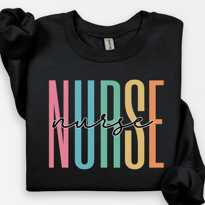 Nurse Sweatshirt, Nurse Sweatshirt, Nurse Graduation, Nurse Birthday Gift, Nurse Shirt, New Nurse Gift, RN LPN CNA Nurse Graduation Gift