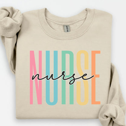Nurse Sweatshirt, Nurse Sweatshirt, Nurse Graduation, Nurse Birthday Gift, Nurse Shirt, New Nurse Gift, RN LPN CNA Nurse Graduation Gift