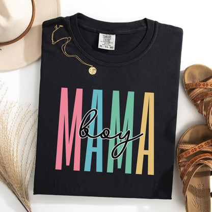 Comfort Colors® Mama Shirt, Mothers Day Gift, Boy Mama Shirt, Mom Shirt, Baby Shower Gift, Mom Pregnancy Gift, Son Shirt