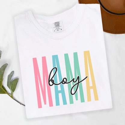 Comfort Colors® Mama Shirt, Mothers Day Gift, Boy Mama Shirt, Mom Shirt, Baby Shower Gift, Mom Pregnancy Gift, Son Shirt