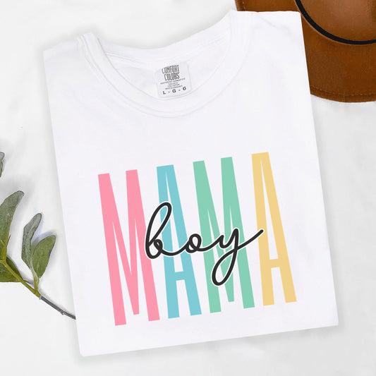 Comfort Colors® Mama Shirt, Mothers Day Gift, Boy Mama Shirt, Mom Shirt, Baby Shower Gift, Mom Pregnancy Gift, Son Shirt
