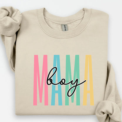 Boy Mama Sweatshirt, Mama Sweater, Gift for Mom, Mama Sweatshirt, Mothers Day Gift , Birthday Gift for Mom,  Proud Mom Crewneck, Pullover