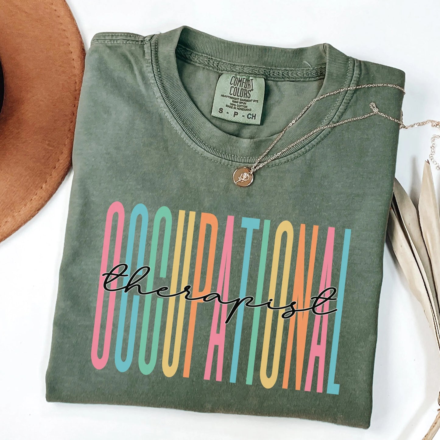 Comfort Colors® Occupational Therapy Shirt, OT Shirt, Special Education Shirt, Cute Therapist Shirt, Autism Awareness, Sped Teacher Gift
