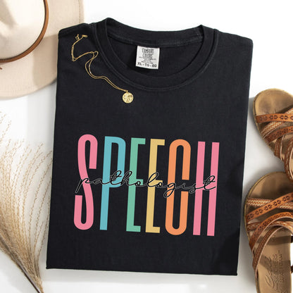 Comfort Colors® Speech Therapy Shirt, Gift For Therapist, Speech Therapist Shirt, It's A Good Day For Speech Therapy Shirt, Communication