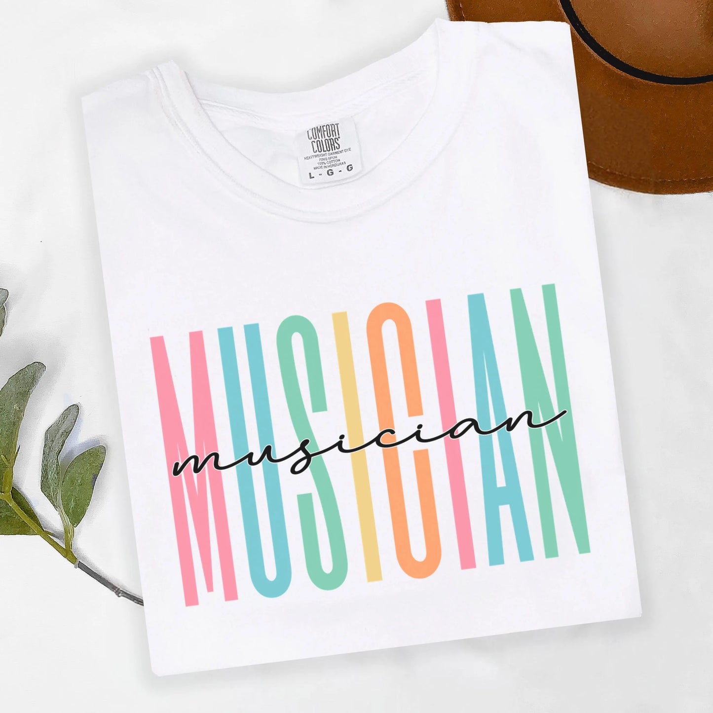 Comfort Colors® Musician Shirt, Music Teacher Gift, Music Shirt, Music Gift, Music Gifts, Music Lover Gift, Music Shirt, Chorus Teacher