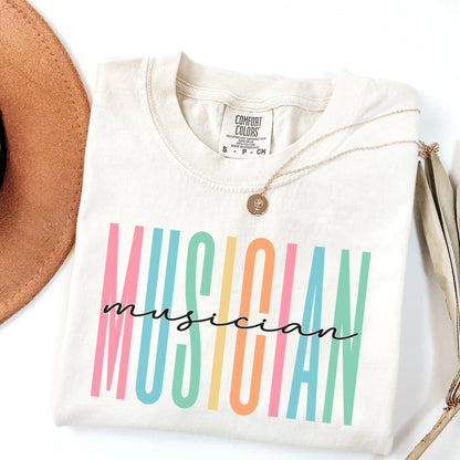 Comfort Colors® Musician Shirt, Music Teacher Gift, Music Shirt, Music Gift, Music Gifts, Music Lover Gift, Music Shirt, Chorus Teacher