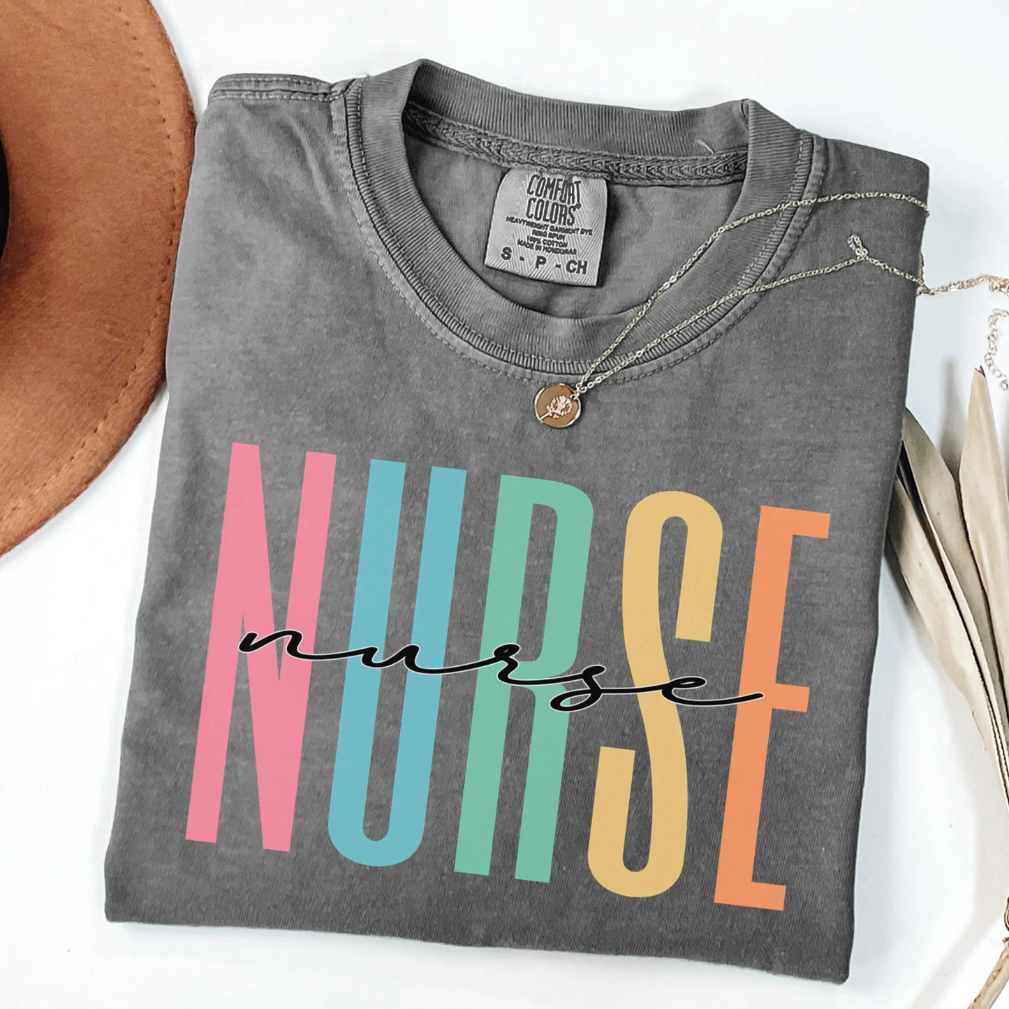Comfort Colors® Nurse Shirt, Nurse Sweater, Custom Nurse Shirt, Nurse Shirt, Nursing School Tee, Nurse Tee, Gift For Nurse, ER Nurse Shirts