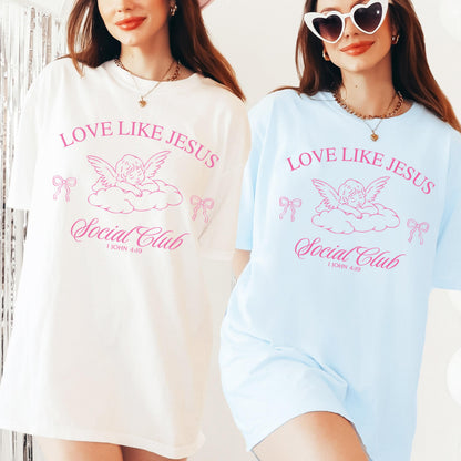 Love Like Jesus Shirt, Love Like Jesus, Christian Shirts, Christian Valentine Shirt, Christian Valentines Shirt, Custom Christian Shirt