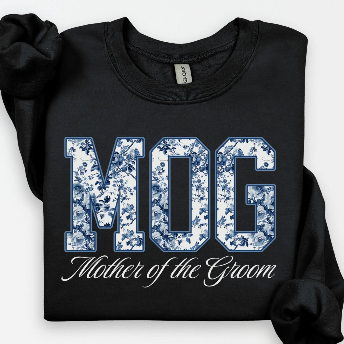 Toile De Jouy Mother of the Groom Sweatshirt, MOG Shirts, Getting Ready Bridal Party Outfit, Groom Mom Gift, Coquette Mama Sweater
