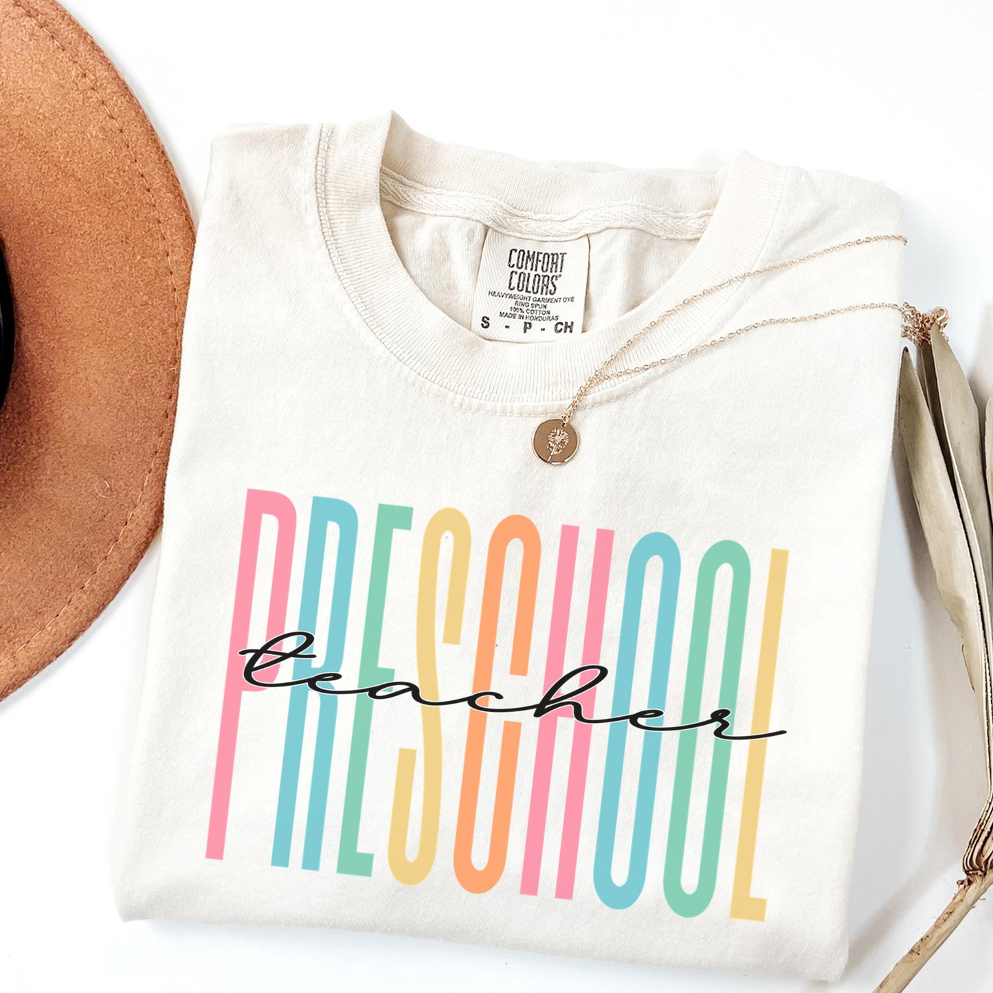 Preschool Teacher Shirt, Comfort Colors® Preschool Teacher Shirt, Pre K Teacher Shirt, First Day Of Preschool Shirt, Back To School Shirt