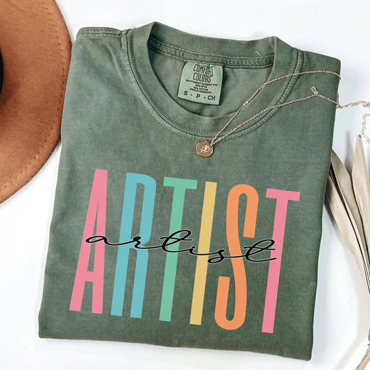 Artist Shirt, Art Shirt, Art Teacher Tshirt, Art Therapy, Art Lover Outfit, Gift For Artist Tee, Art Lover Tshirt, Artist Gifts