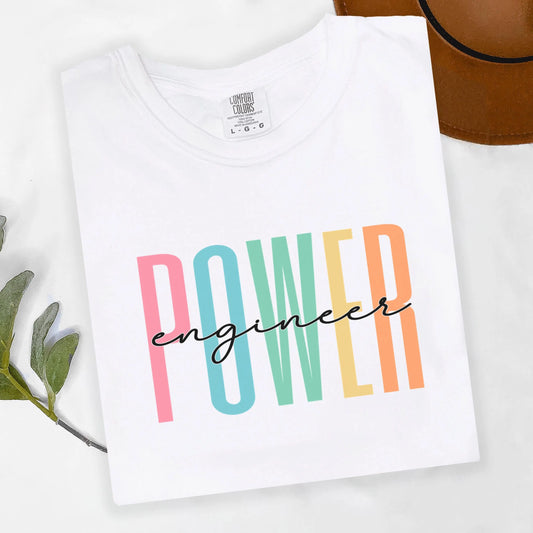 Power Engineer Shirt, Energy Grid Shirt, Power Plant Shirt, Industrial Systems, Electrical Engineering T-shirt, Systems Engineer Gift