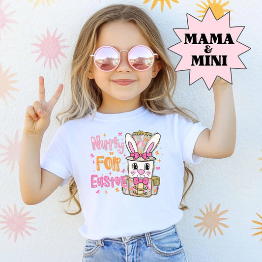 Kids Easter Shirt, Mommy Me Easter Shirt, Mama Mini Easter Bunny Shirt, Cute Easter Shirt, Comfort Colors Easter Shirt, Easter Day Shirt