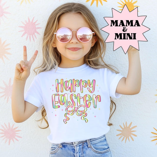 Mama and Mini Shirt, Mommy Me Easter Shirt, Kids Easter Bunny Shirt, Cute Easter Shirt, Comfort Colors Easter Shirt, Easter Day Shirt