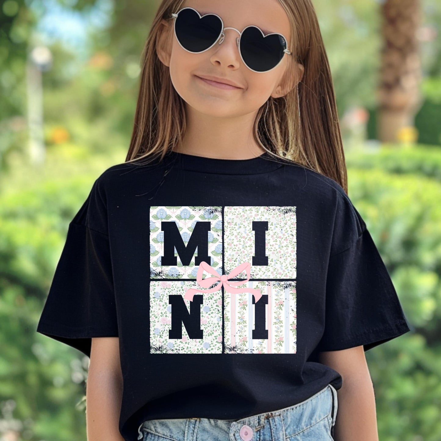 Mama and Mini Shirt, Mommy Me Floral Shirt, Kids Bow Shirt, Spring Kids Shirt, Comfort Colors Shirt, Matching Easter Shirts, Mothers Day