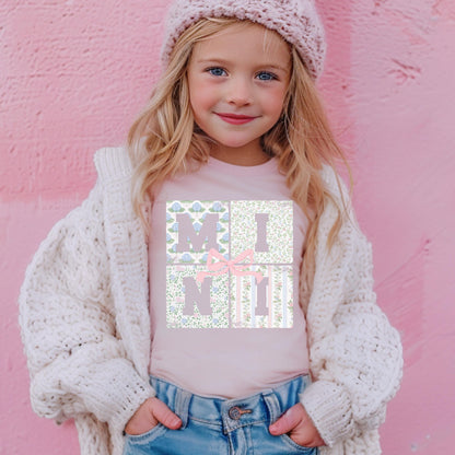 Mama and Mini Shirt, Mommy Me Floral Shirt, Kids Bow Shirt, Spring Kids Shirt, Comfort Colors Shirt, Matching Easter Shirts, Mothers Day
