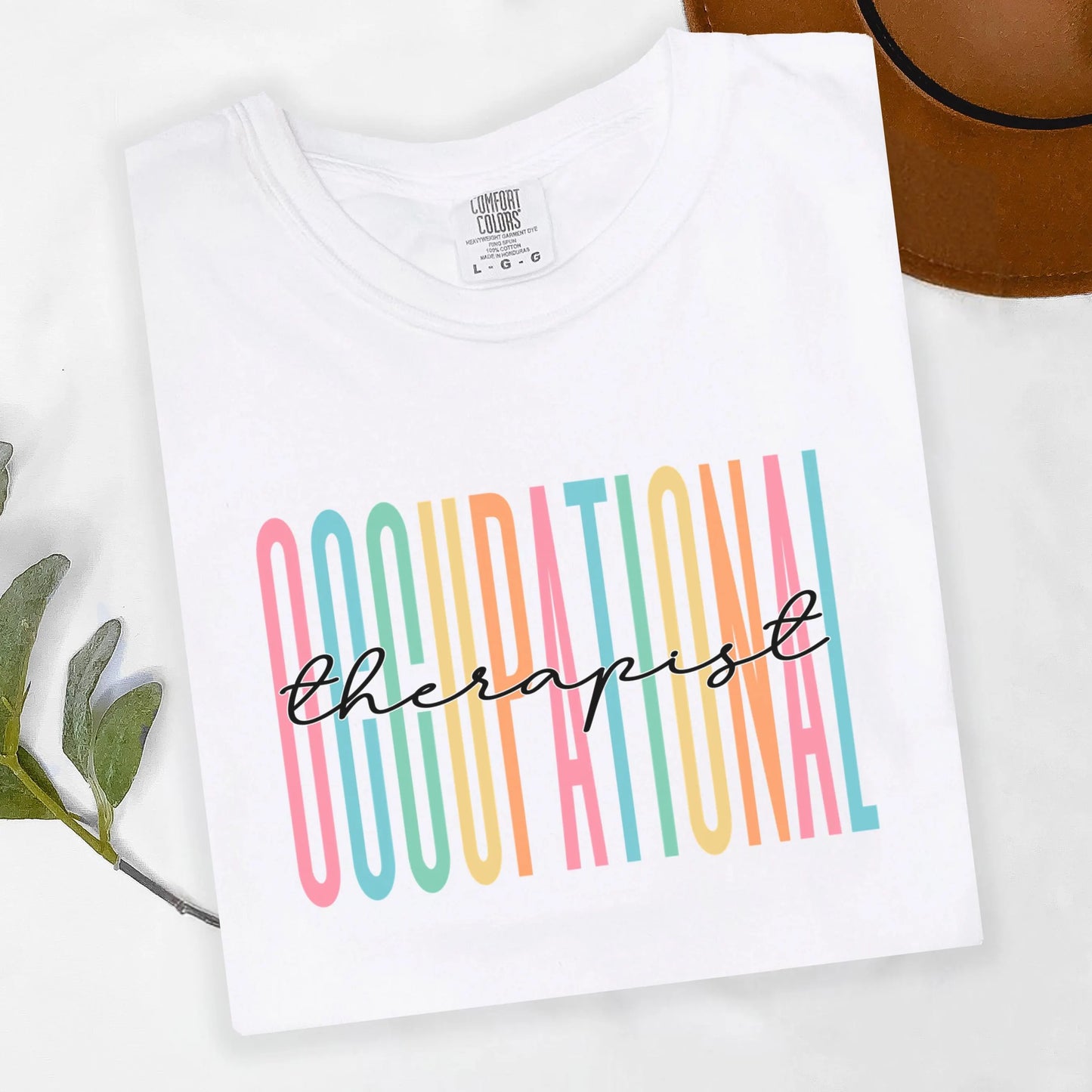 Comfort Colors® Occupational Therapy Shirt, OT Shirt, Special Education Shirt, Cute Therapist Shirt, Autism Awareness, Sped Teacher Gift