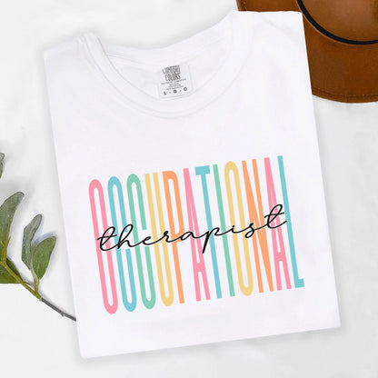 Comfort Colors® Occupational Therapy Shirt, OT Shirt, Special Education Shirt, Cute Therapist Shirt, Autism Awareness, Sped Teacher Gift