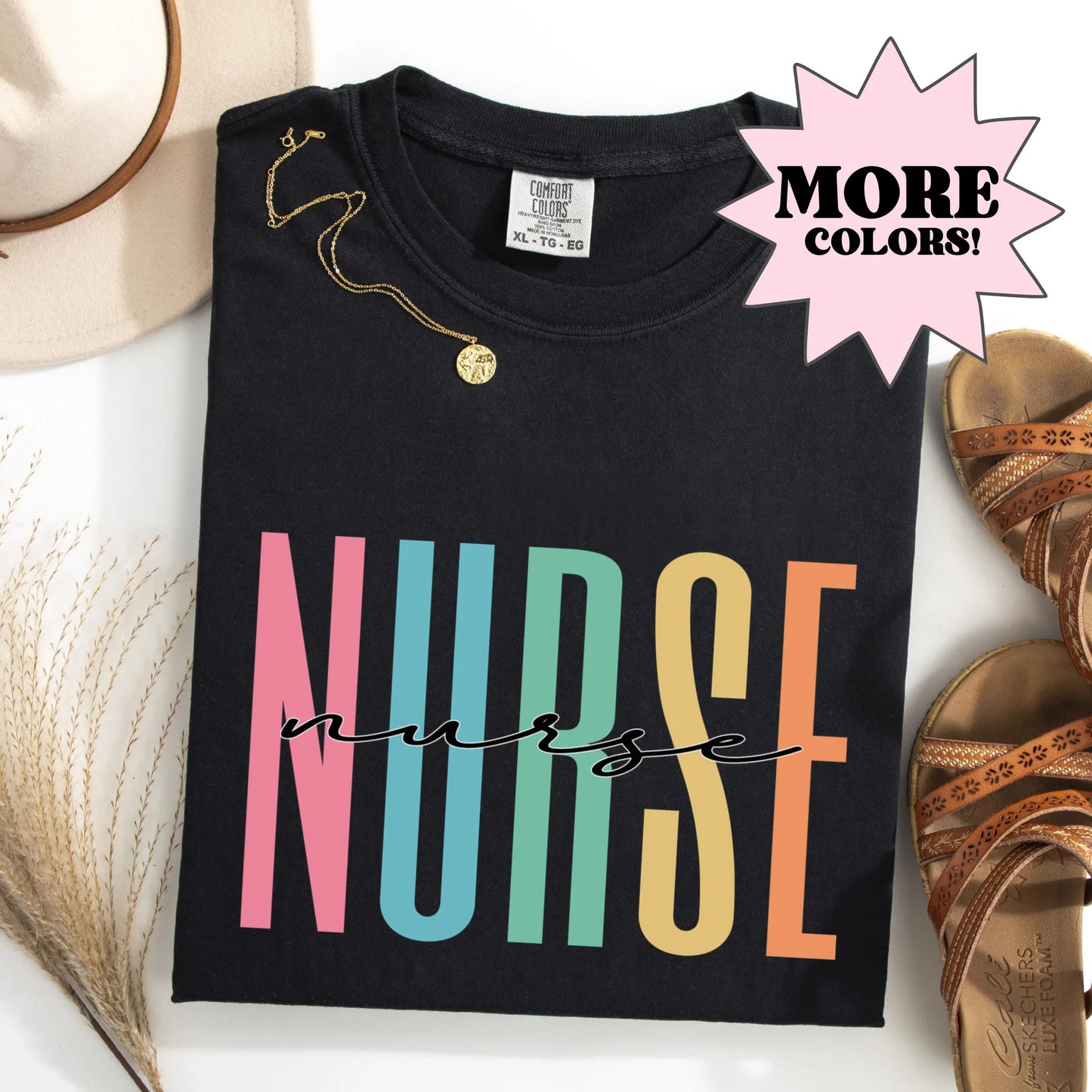 Comfort Colors® Nurse Shirt, Nurse Sweater, Custom Nurse Shirt, Nurse Shirt, Nursing School Tee, Nurse Tee, Gift For Nurse, ER Nurse Shirts